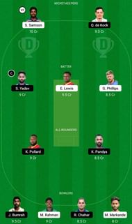 RR vs MI Dream11 Fantasy Tip #1